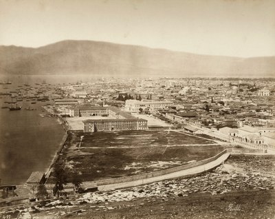 Pohled na Smyrne v Turecku od Félix Bonfils