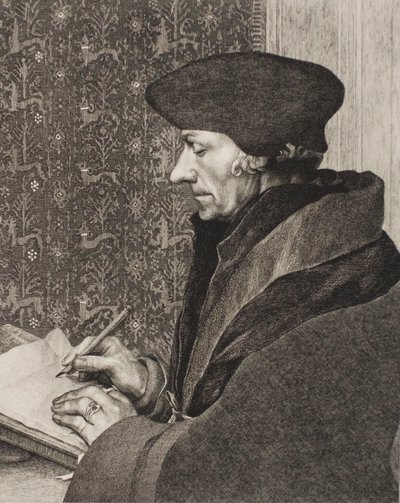Erasmus od Félix Henri Bracquemond