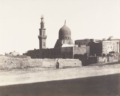 Le Kaire, mešita Nâcéryeh, 1851-52, tištěno 1853-54. od Félix Teynard