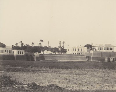 Syout, Constructions Modernes - le Divan atd., 1851-52, tištěno 1853-54. od Félix Teynard