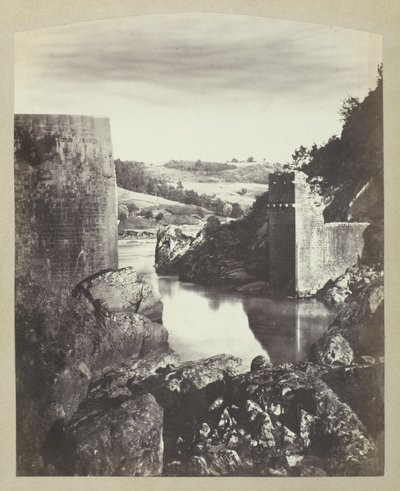Krajina s ruinou od Félix Thiollier