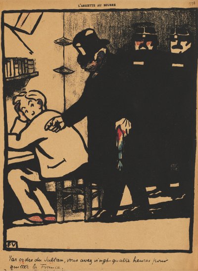 Zločiny a tresty XXI, 778: Na příkaz sultána od Félix Vallotton