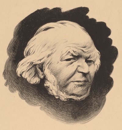 Henri Daumier Honore Daumier, 1894. od Félix Vallotton