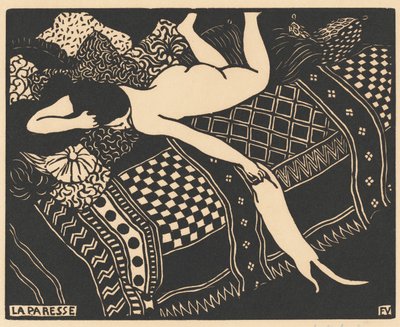 Lenost lenost, 1896. od Félix Vallotton