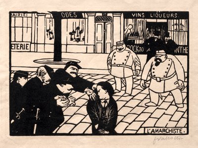 Anarchista od Félix Vallotton