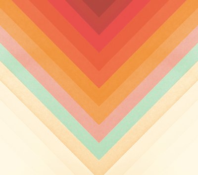 Rainbow Chevrons, 2020 (digitální) od Florent Bodart