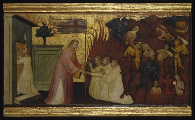 Svatý Vavřinec osvobozuje duše z očistce od Florentine Lorenzo di Niccolò Italian