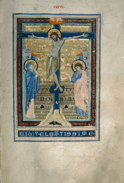 Ukřižování (Cod. Conventi Suppressi, ms. 233, cca 151) od Florentine School
