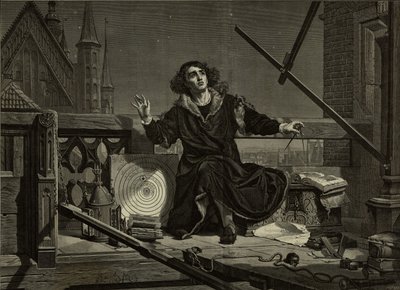 Mikuláš Koperník po Janu Matějkovi, 1874. od Florian Stanislaw Cynk