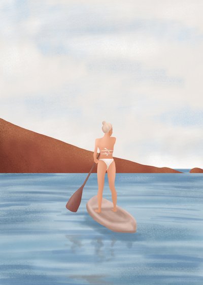 Klidná plavba na paddleboardu od Flow Line
