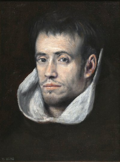 Portrét dominikánského (nebo trinitářského) mnicha od Follower of El Greco
