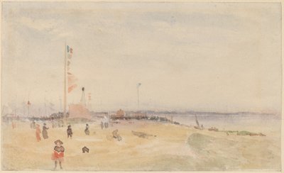 Pourville-sur-Mer od Follower of James McNeill Whistler