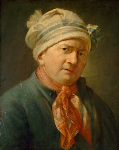 Portrét muže od Follower of Jean Siméon Chardin
