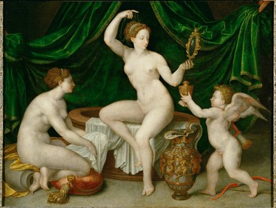 Venušina toaleta. Venuše na záchodě ... od Fontainebleau School