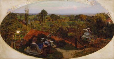 Anglické podzimní odpoledne od Ford Madox Brown