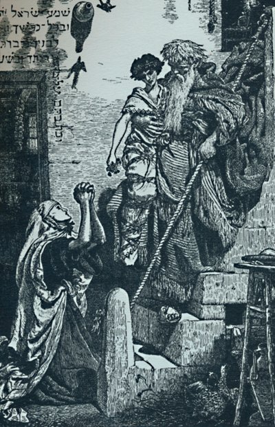 Eliáš a syn vdov, c1840-1890, 1923 od Ford Madox Brown