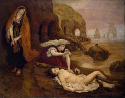 Nález Dona Juana od Haidee od Ford Madox Brown