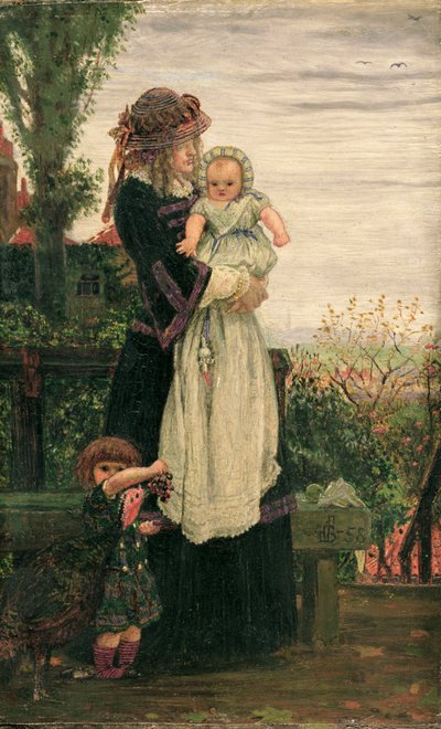 Z města od Ford Madox Brown