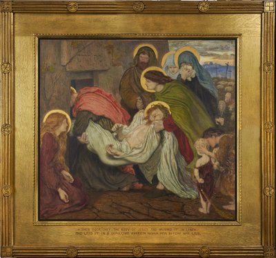 Pohřeb od Ford Madox Brown