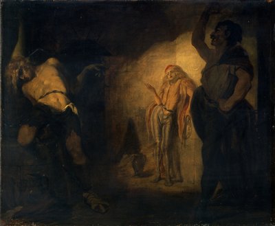 Vězeň z Chillonu od Ford Madox Brown