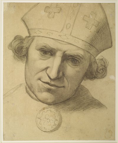 Duch spravedlnosti - Studie pro hlavu biskupa od Ford Madox Brown