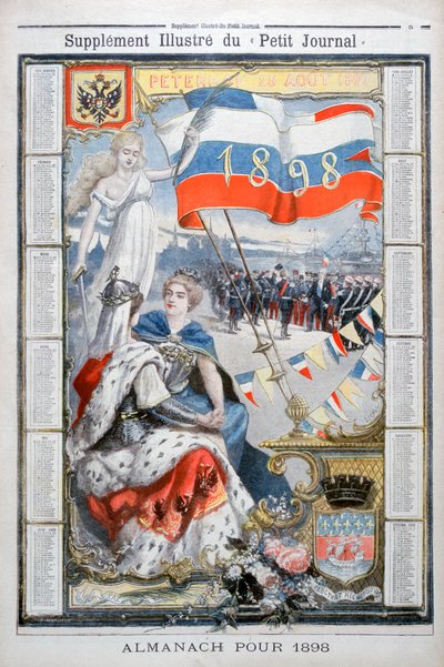 Kalendář na rok 1898. od Fortuné Méaulle