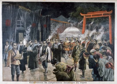 Pohřeb japonské císařovny, 1897 od Fortuné Méaulle
