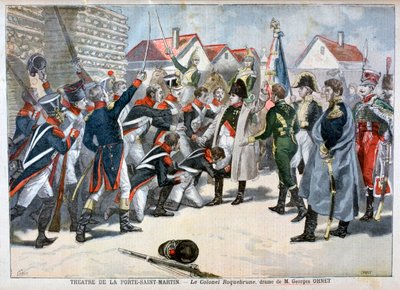 Le Colonel Roquebrune, drama Georgese Ohneta, 1897 od Fortuné Méaulle