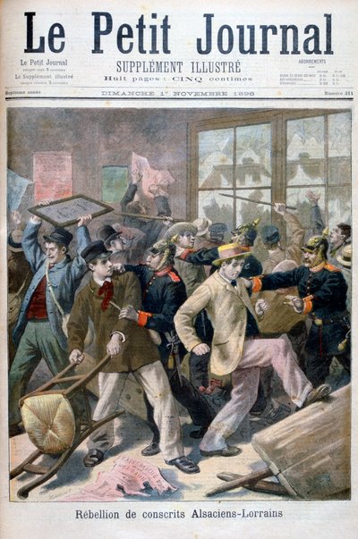 Povstání alsasko-lotrinských branců, 1896 od Fortuné Méaulle
