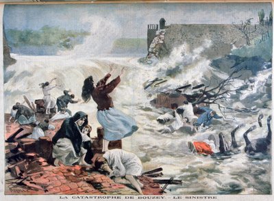 Katastrofa v Bouzey, 1895 od Fortuné Méaulle