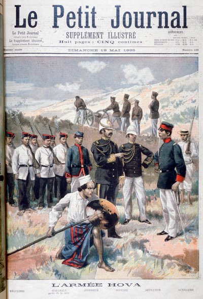 Armáda Hova, Madagaskar, 1895 od Fortuné Méaulle