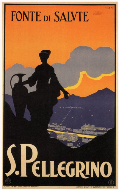 S. Pellegrino, 1928 od Fortunato Tami