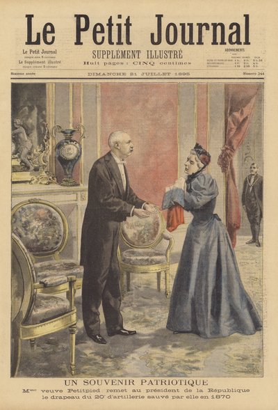 Vlastenecký suvenýr od Fortune Louis Meaulle