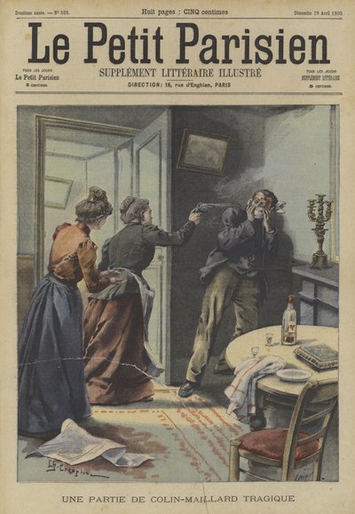 Tragická hra slepých fandů od Fortune Louis Meaulle