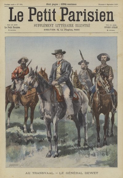 Farmářský generál Christiaan de Wet od Fortune Louis Meaulle