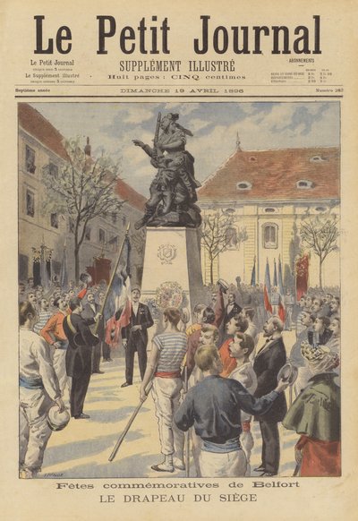 Připomínka 25. výročí obléhání Belfortu od Fortune Louis Meaulle
