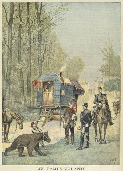 Sčítání cestujících ve Francii, z listu "Le Petit Journal", 5. května 1895 od Fortune Louis Meaulle and Henri Meyer