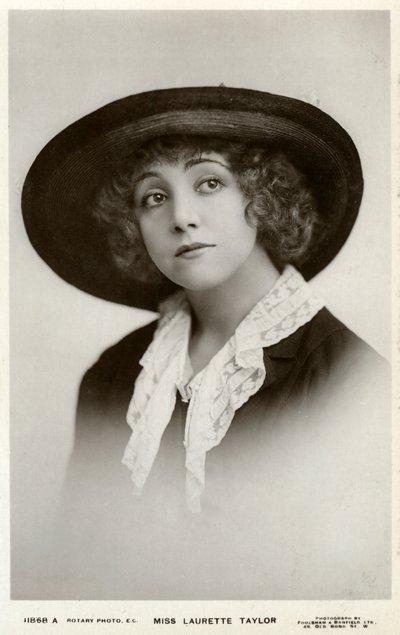Laurette Taylor , americká herečka, c1905-c1919. od Foulsham and Banfield