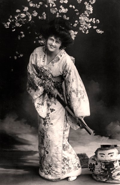 Marie Studholme 1875-1930, anglická herečka, 20. stol. od Foulsham and Banfield