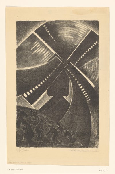 A dole byli lidé (původní název na objektu) od Fré Cohen (signed by artist)