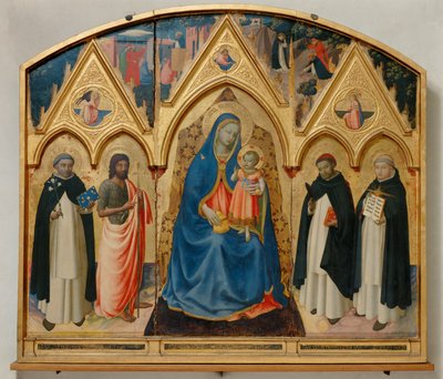 Triptych Svatý Petr Mučedník od Fra (c.1387-1455) Angelico