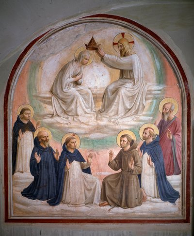 Die Krönung der Jungfrau von Fra  Angelico