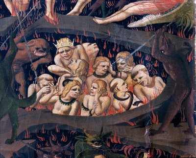 Das Jüngste Gericht: Hölle von Fra  Angelico