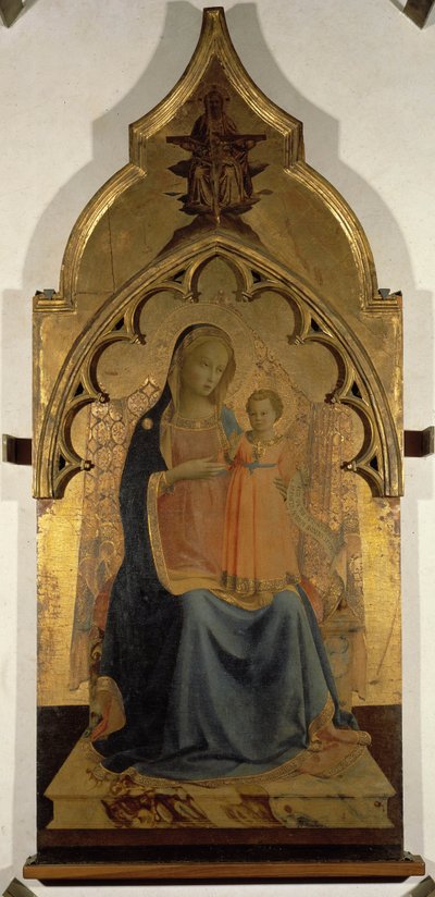 Die Madonna mit dem Kind von Fra  Angelico