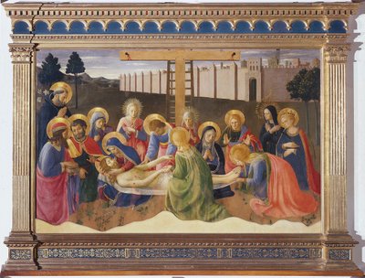 Depozice (malba na dřevo od Fra  Angelico