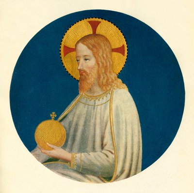 Postava Krista, 15. století, c1909 od Fra Angelico