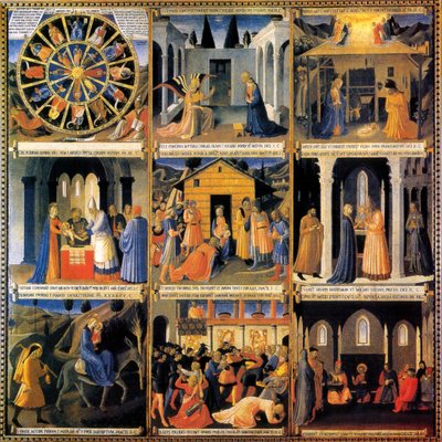Stříbrná skříň od Fra Angelico