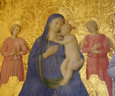 Oltářní obraz Bosco ai Frati od Fra Angelico
