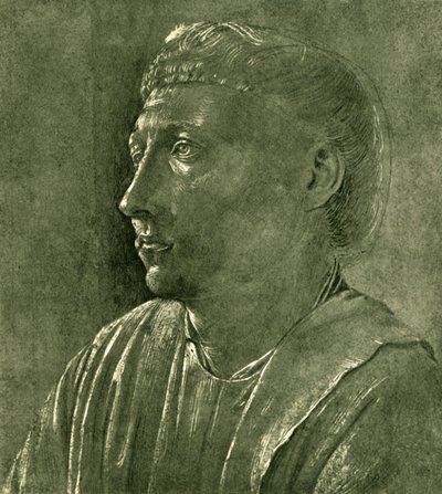 Busta duchovního, c1450, 1943. od Fra Angelico