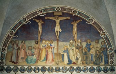 Ukřižování Krista, 1442 od Fra Angelico